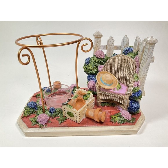 YANKEE CANDLE Tealight Tart Warmer Hydrangeas Spring Gardener